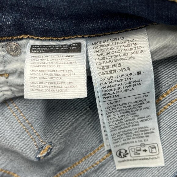 Levi’s 311 shaping skinny women’s jeans size 30 (standard 10) - Picture 5 of 7